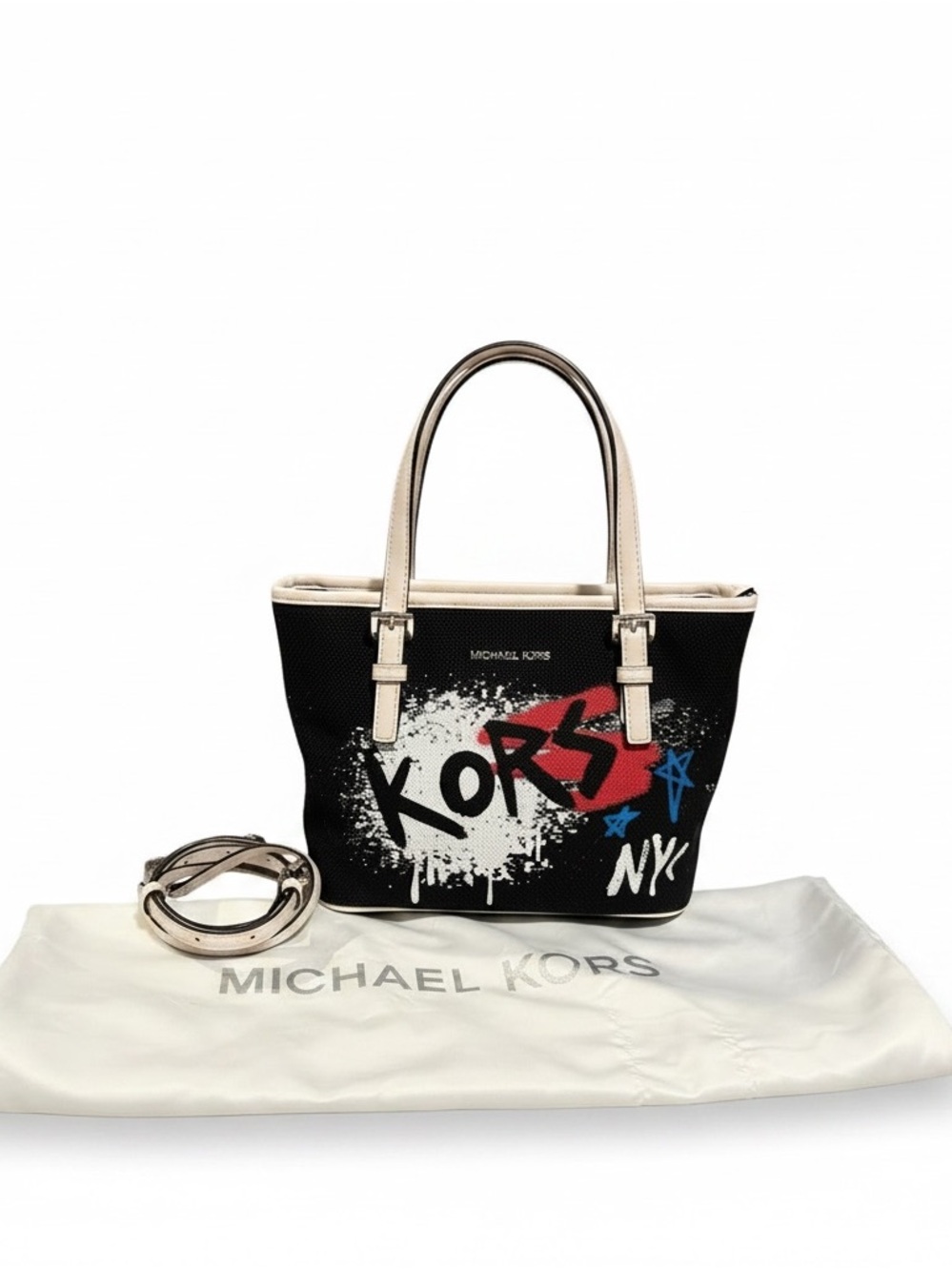 Michael Kors Jet Set Graffiti Tote Bag - Limited Edition